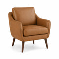 Sessel PU-Leder Braun 75x80x85cm