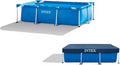 Intex Rechteck-Pool-Set mit Abdeckung | 300 x 200 x 75 cm | Perfekt für Familienspaß