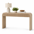 Konsolentisch rechteckig aus Holz 140 cm