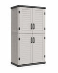 Kunststoffschrank Grau 75x50x180cm