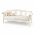 Holztagesbett Creme 200x90 cm