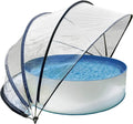 Miganeo Luxus Pool Überdachung für Pools bis 366x132 cm | Höhe 240 cm | extra robustes Material